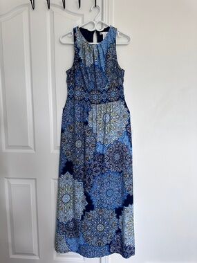 London Times Halter Maxi Dress